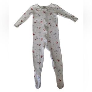 VTG Children’s Place Footie Sleeper 1-Piece Snowman Winter Unisex Kids 36M / 3T
